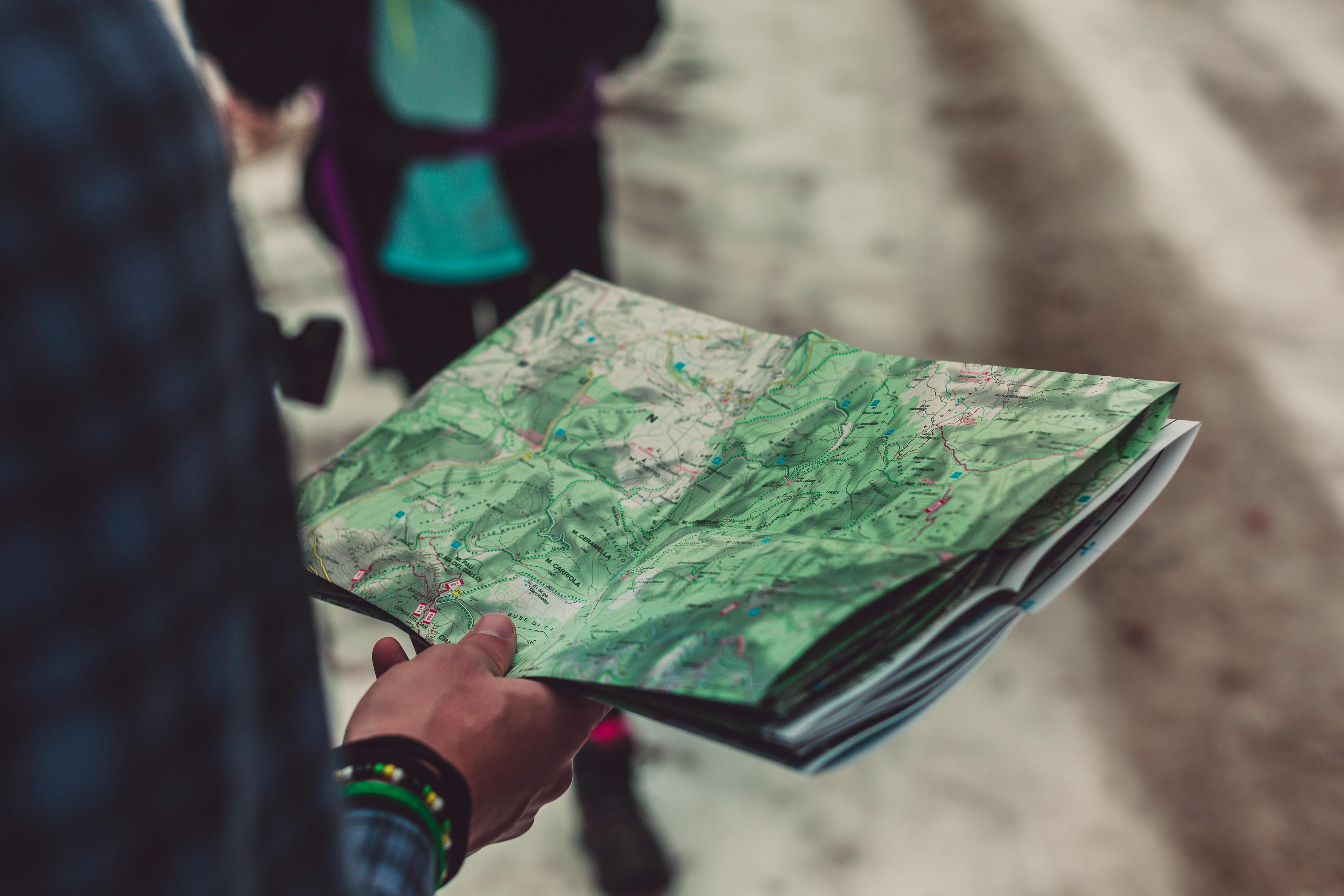 guy with treasure map