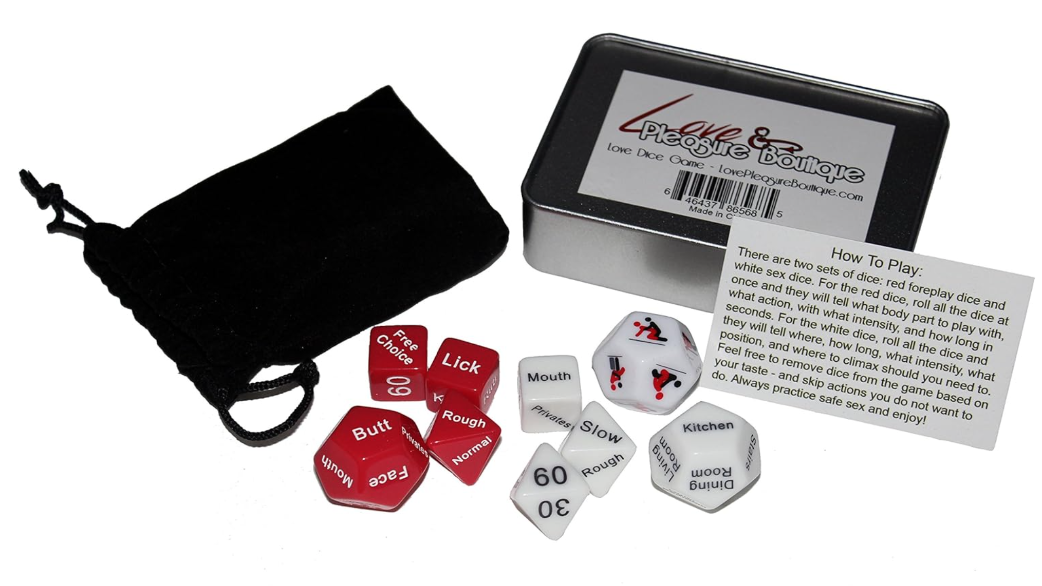 love and pleasure boutique sex dice