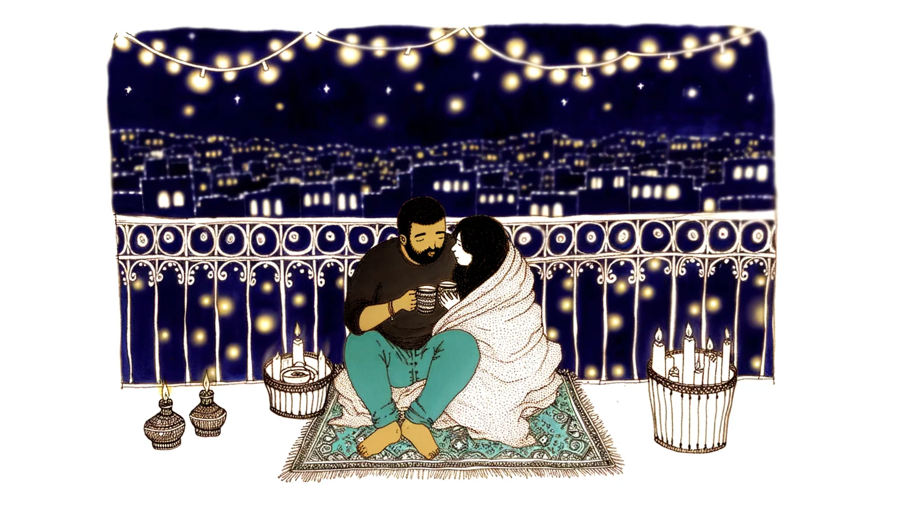 night owl couples on a date night