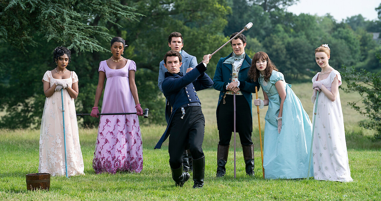 bridgerton family play pall mall season 2