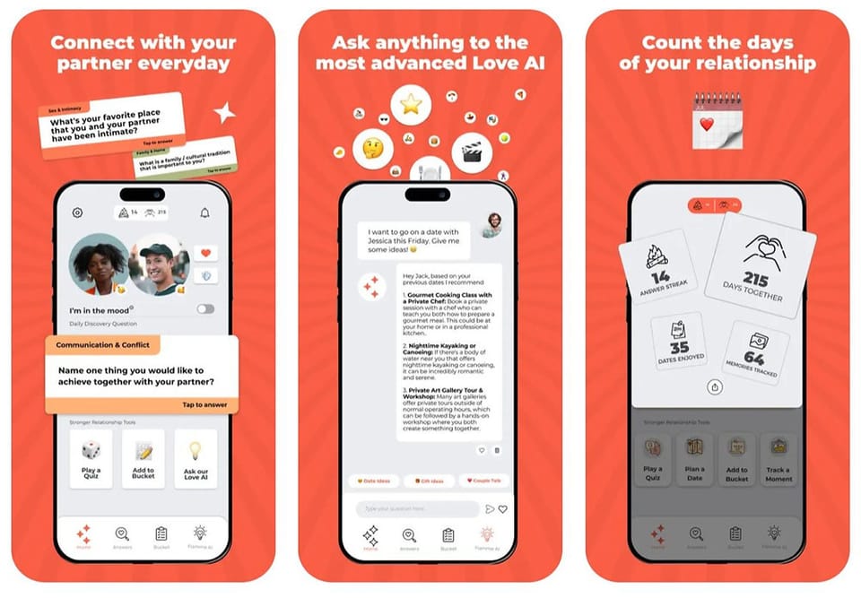 Paired vs. Flamme vs. Agape - Top Couples Apps Reviewed